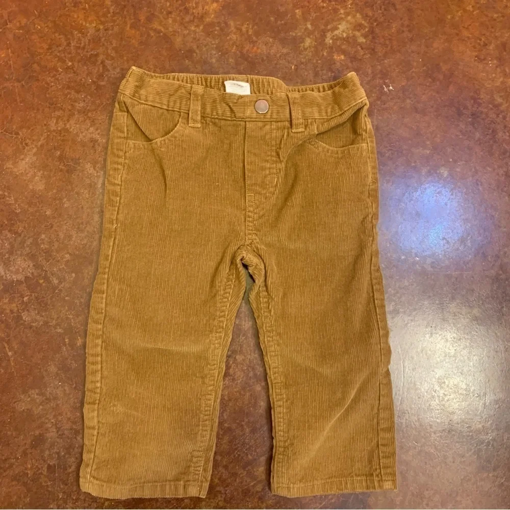 Toddler Tan/Camel Corduroy Pants
